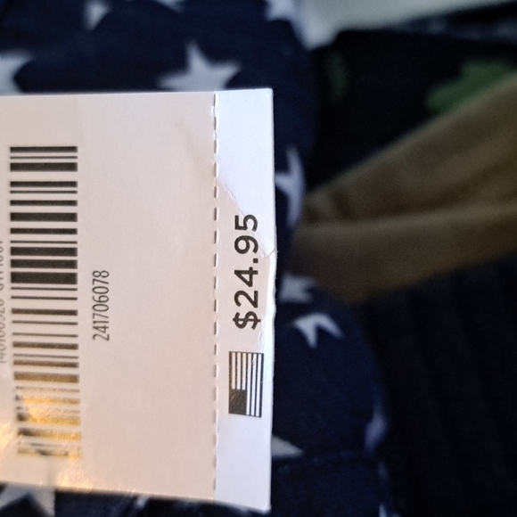 Gymboree boys 3-6 months romper stars & stripes 4th of July NWT - Picture 4 of 4